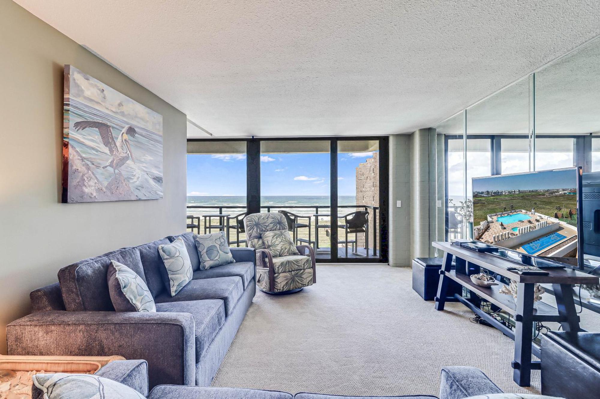 Sunrises And Ocean Views In This 2 Bedroom 2 Bath Port Aransas Eksteriør bilde