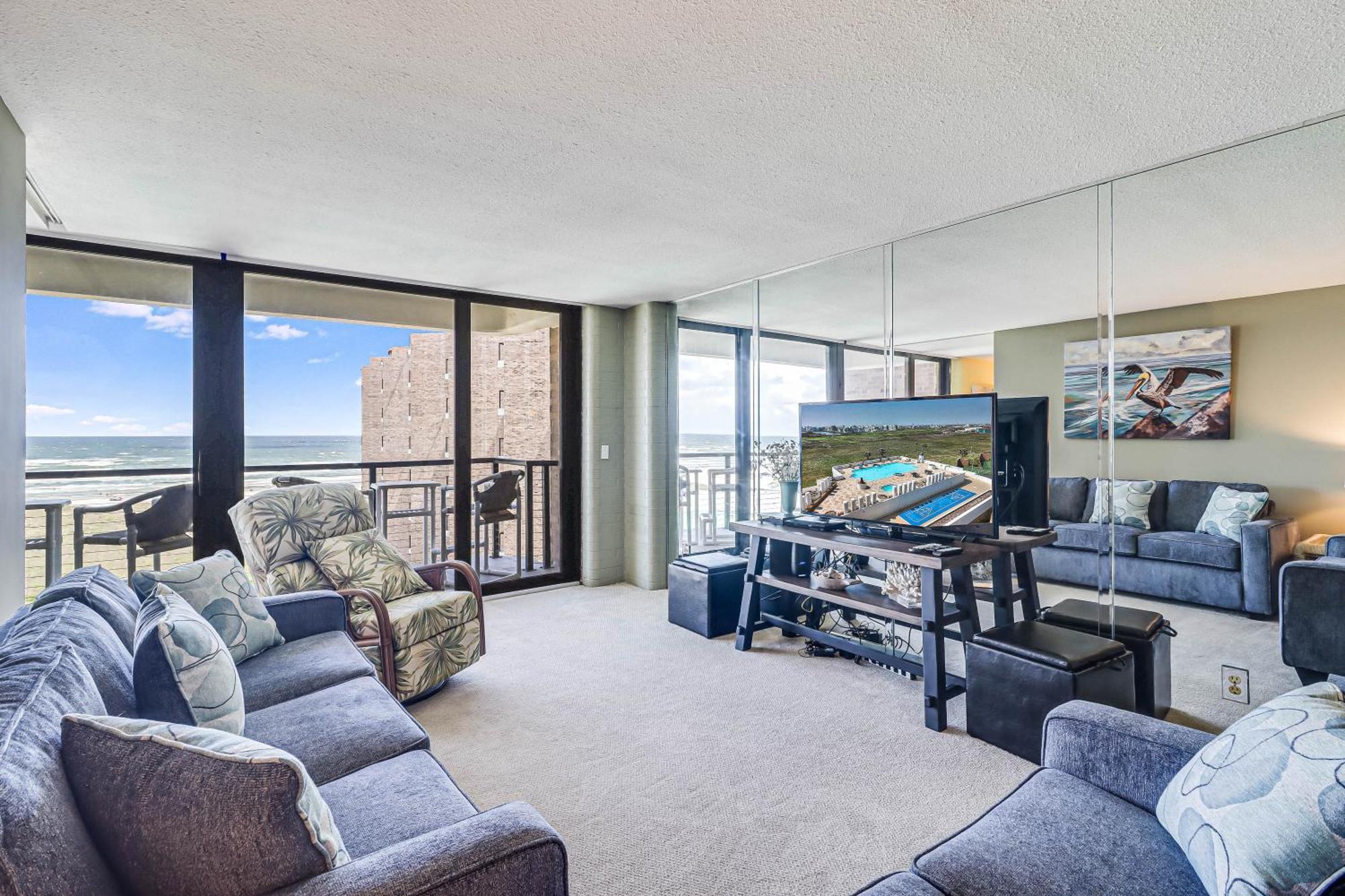 Sunrises And Ocean Views In This 2 Bedroom 2 Bath Port Aransas Eksteriør bilde